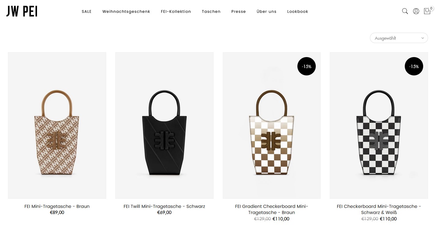 Website Vorschau von JW PEI
