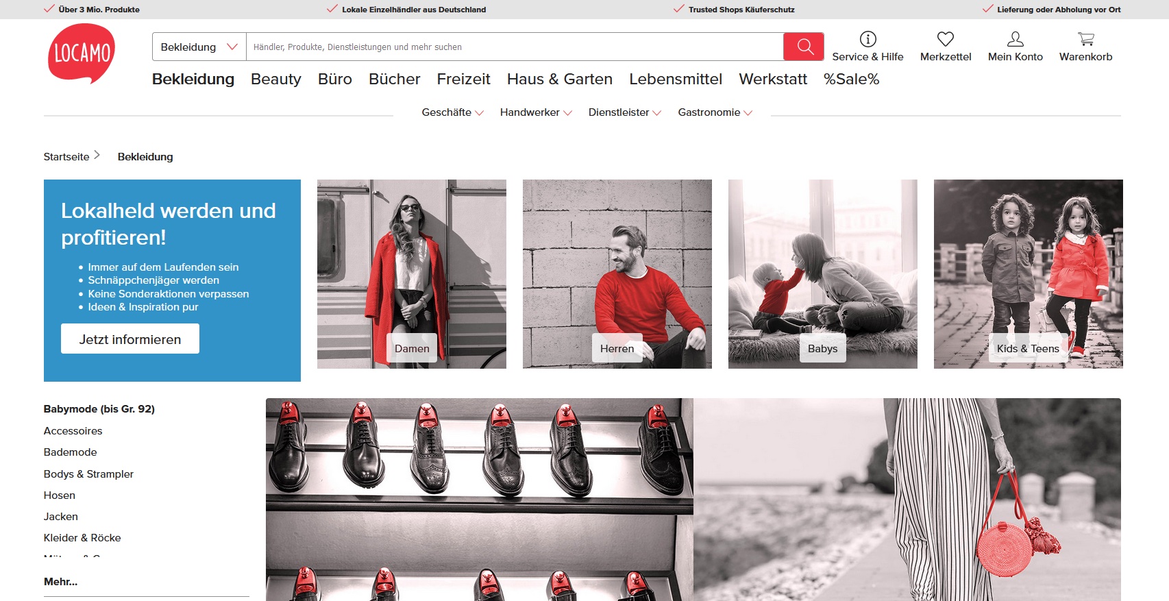 Website Vorschau von Locamo