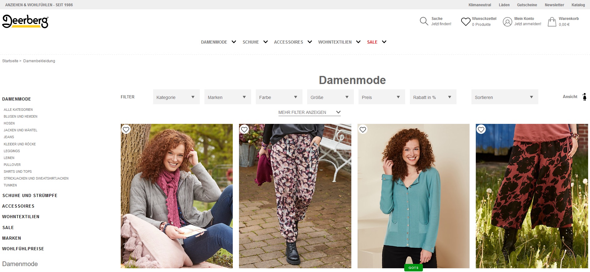 Website Vorschau von Deerberg