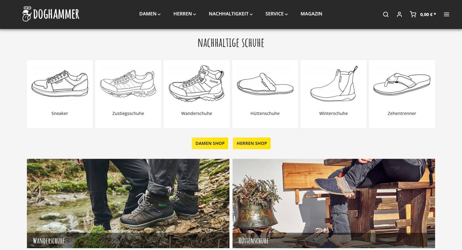 Website Vorschau von Doghammer