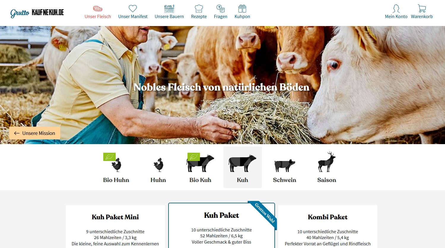 Website Vorschau von Grutto