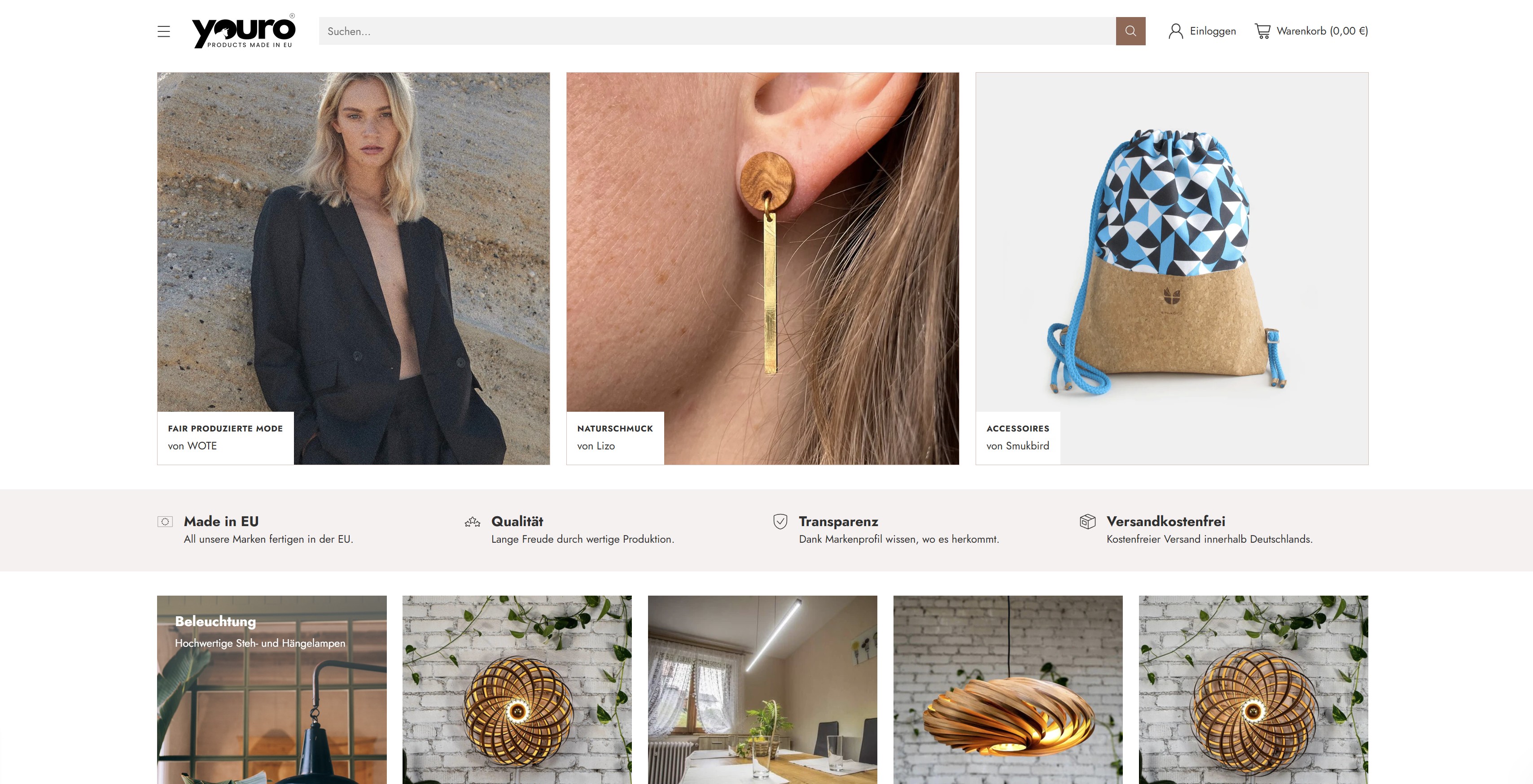 Website Vorschau von Youro